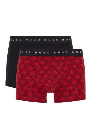 Majtki BOSS Gift Boxed Two Pack Of Patterned Męskie (Pl03708)